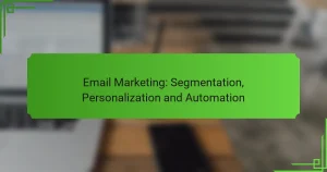 Email Marketing: Segmentación, Personalización y Automatización
